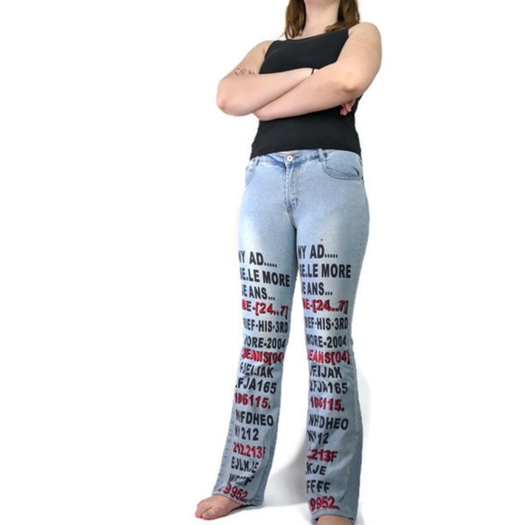 💥Le More Jeans Funky Street Wear - Picture 1 of 8